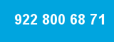 922 800 68 71